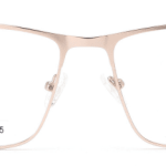 نظارة طبية رجالية بإطار معدني مستطيل | EyzKare تيتان إيدج