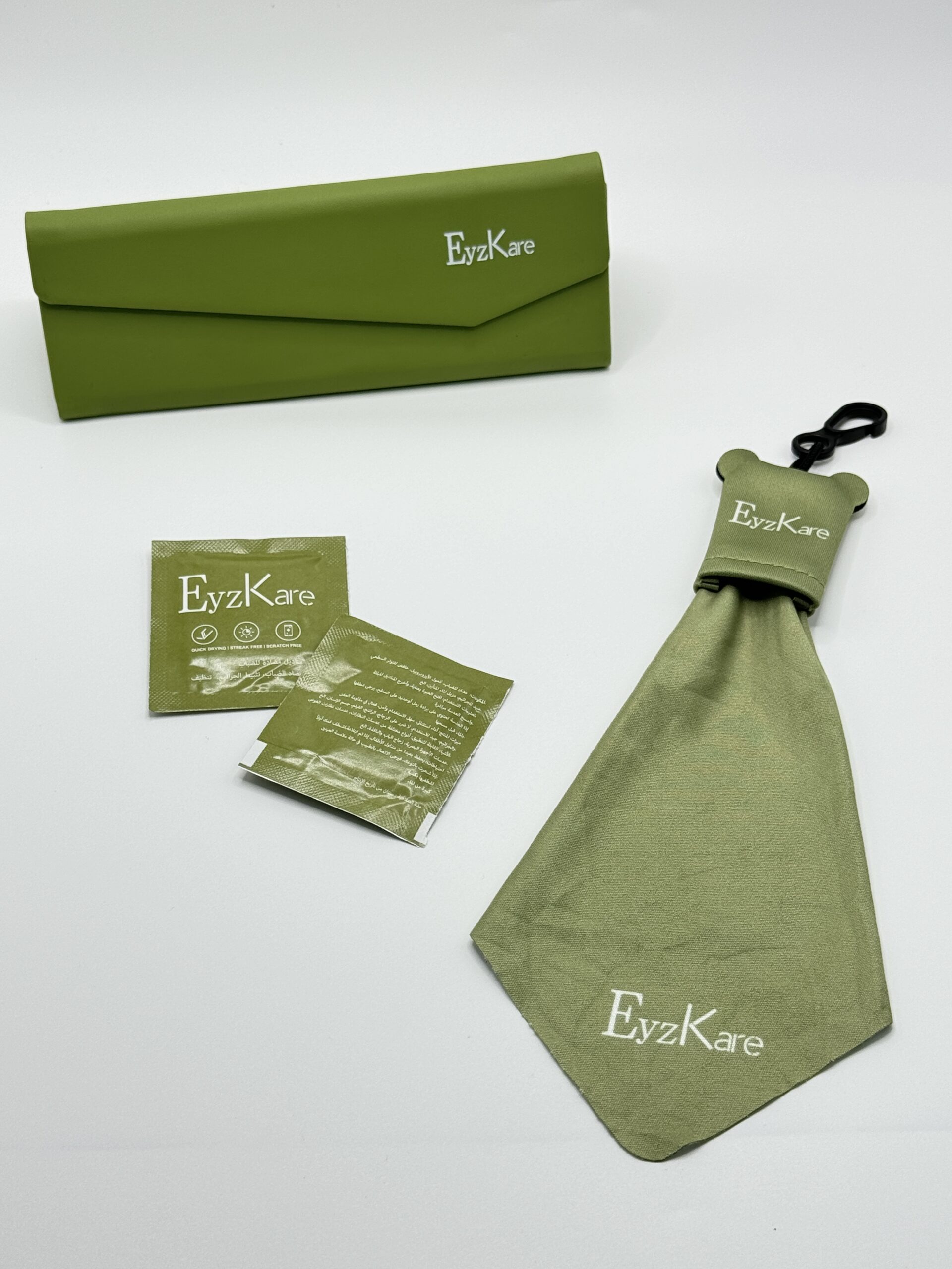 مناديل تنظيف العدسات مضادة للضباب والبكتيريا EyzKare